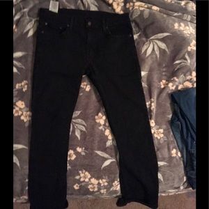 Men’s black denim 511 Levi jeans 33x30
